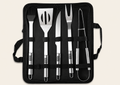 Set de 5 ustensiles barbecue en inox