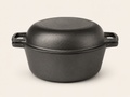 Cast iron casserole dish 3L
