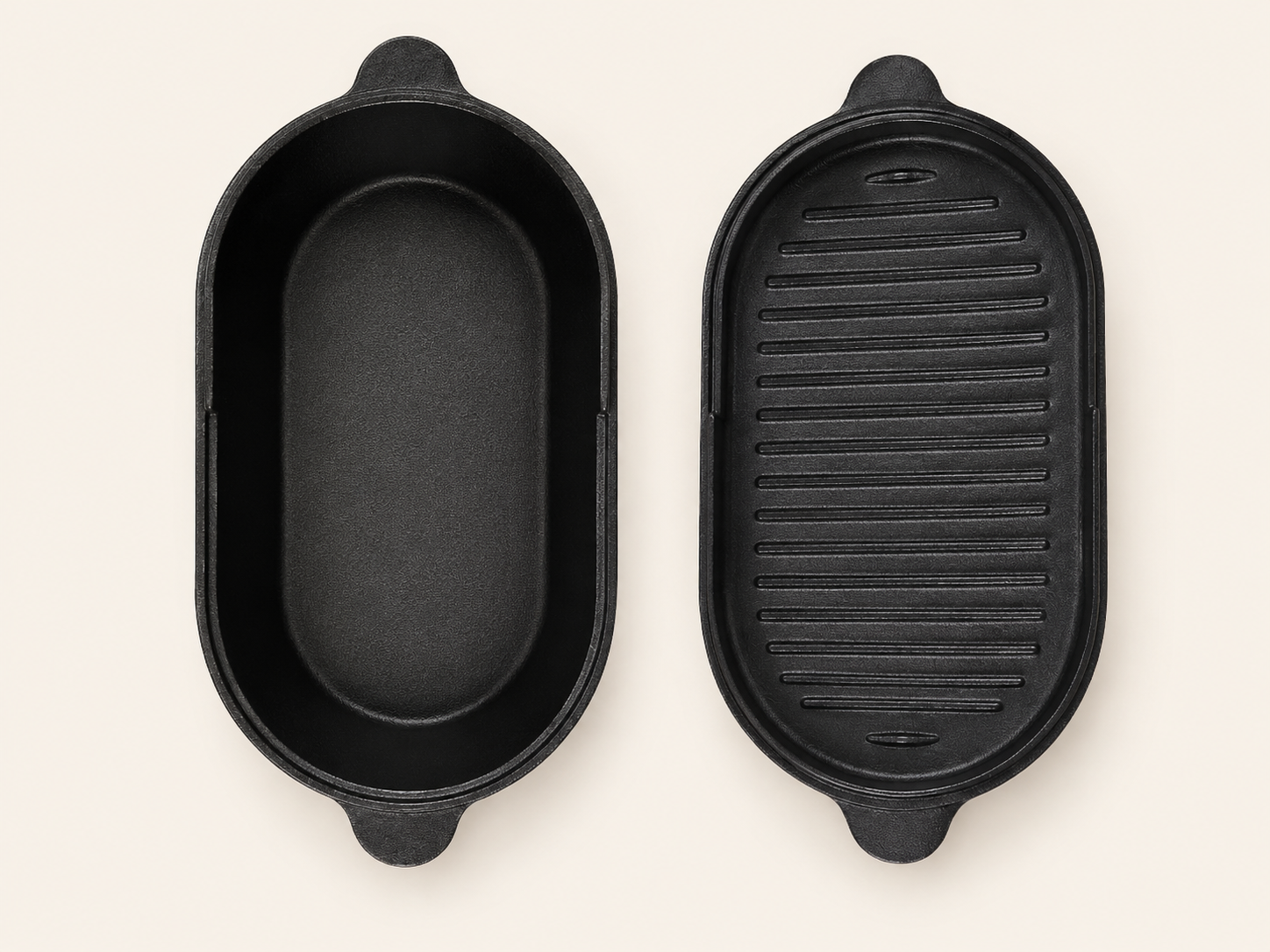 3L oval cast iron sauté pan