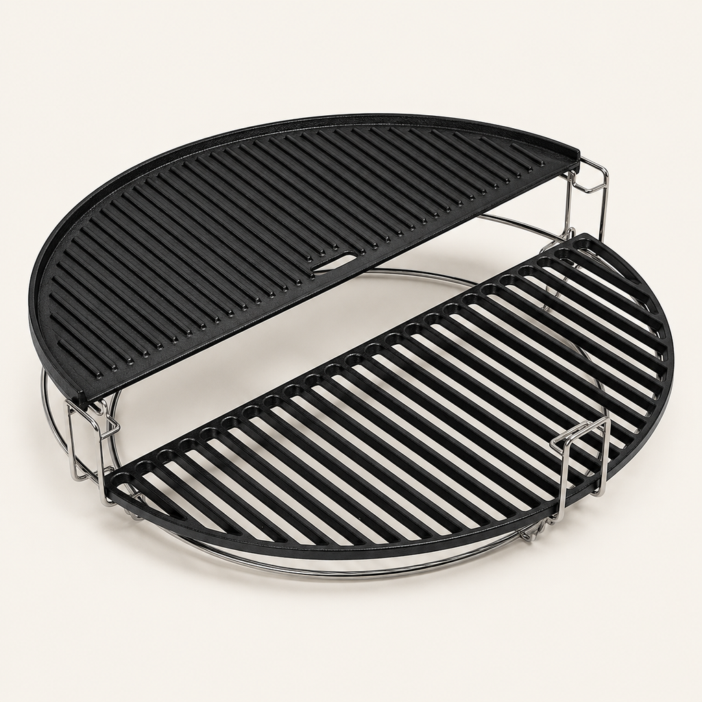 Grille fonte multifonctions pour Kamado XL