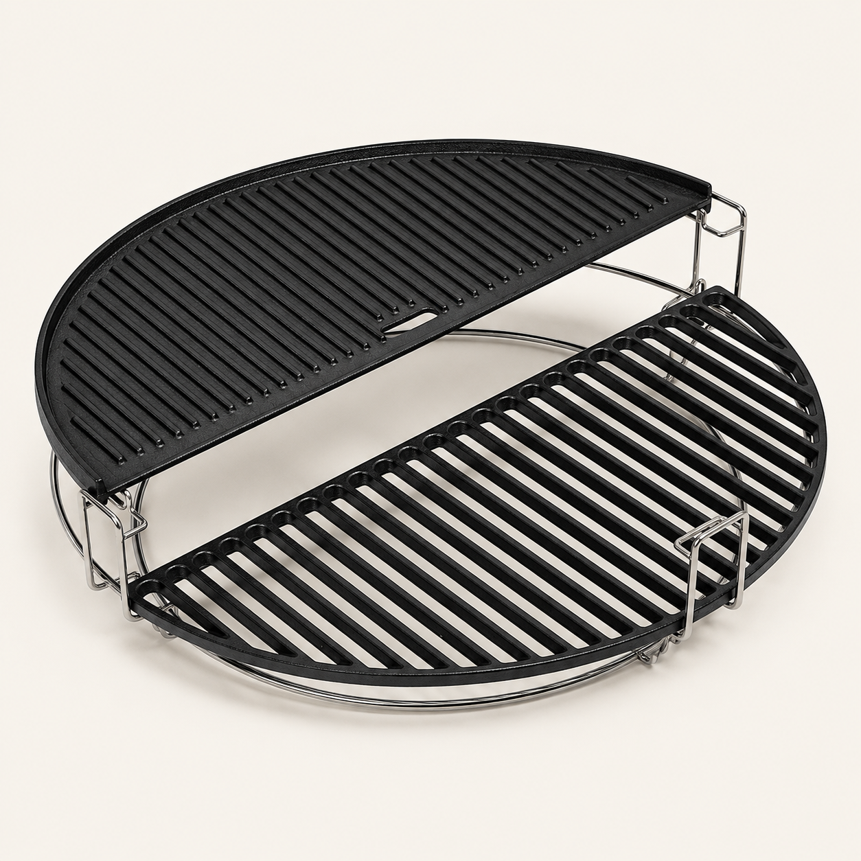 Grille fonte multifonctions pour Kamado XL