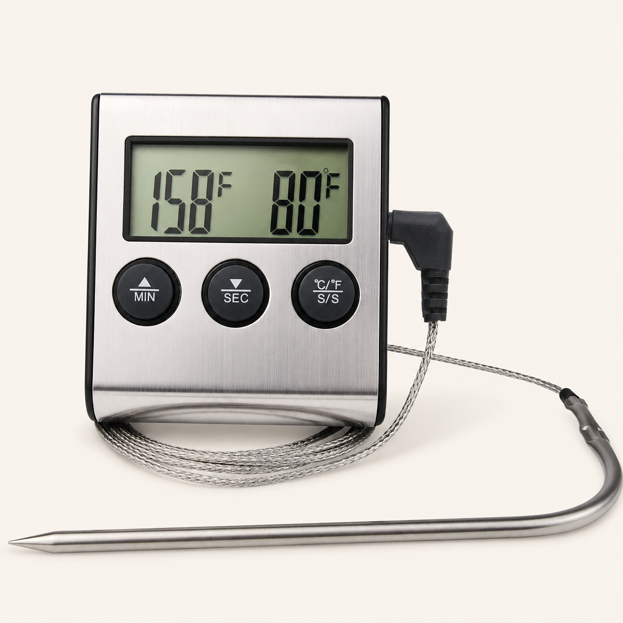 Thermomètre digital à sonde