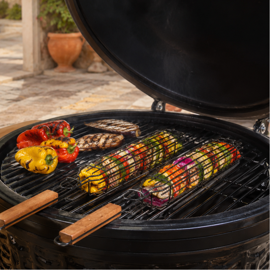 Paniers grill en inox